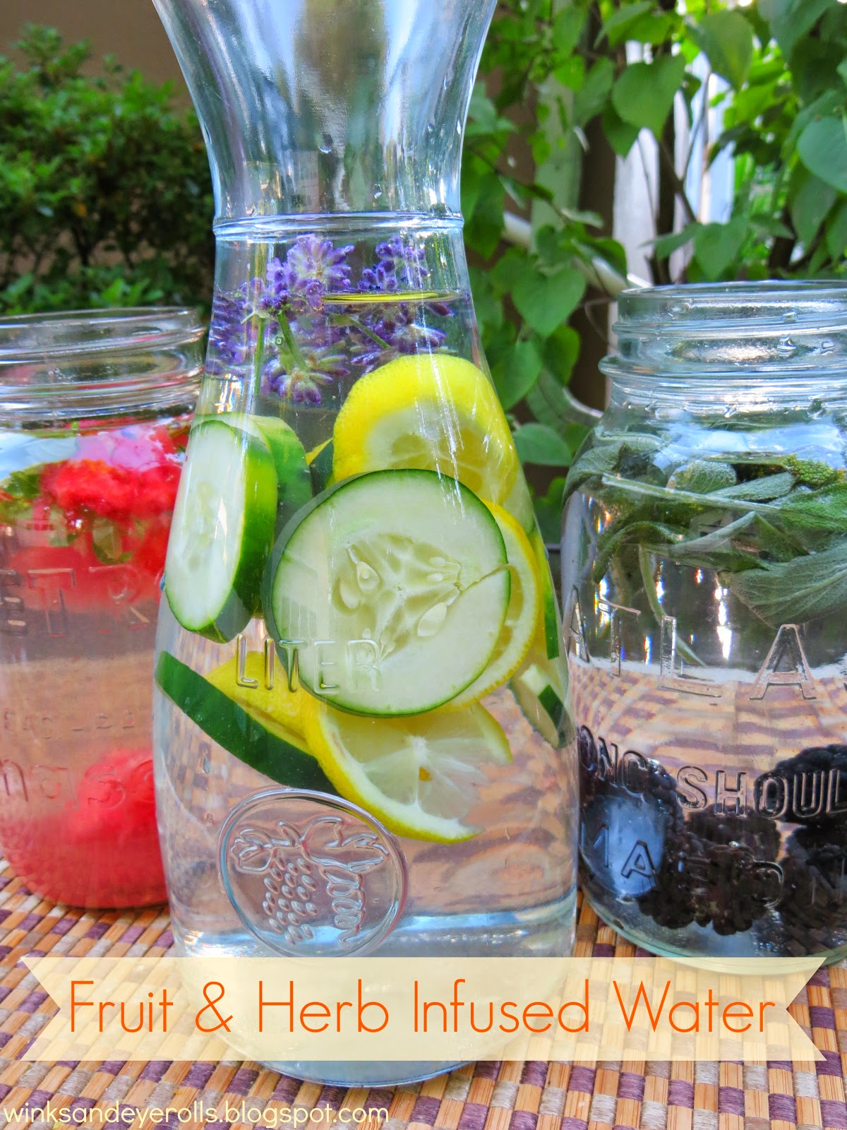 Fruit and Herb Infused Water