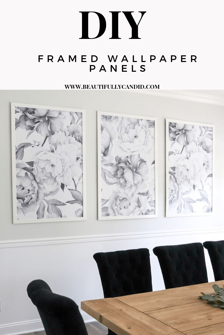 Framed Wallpaper Panels