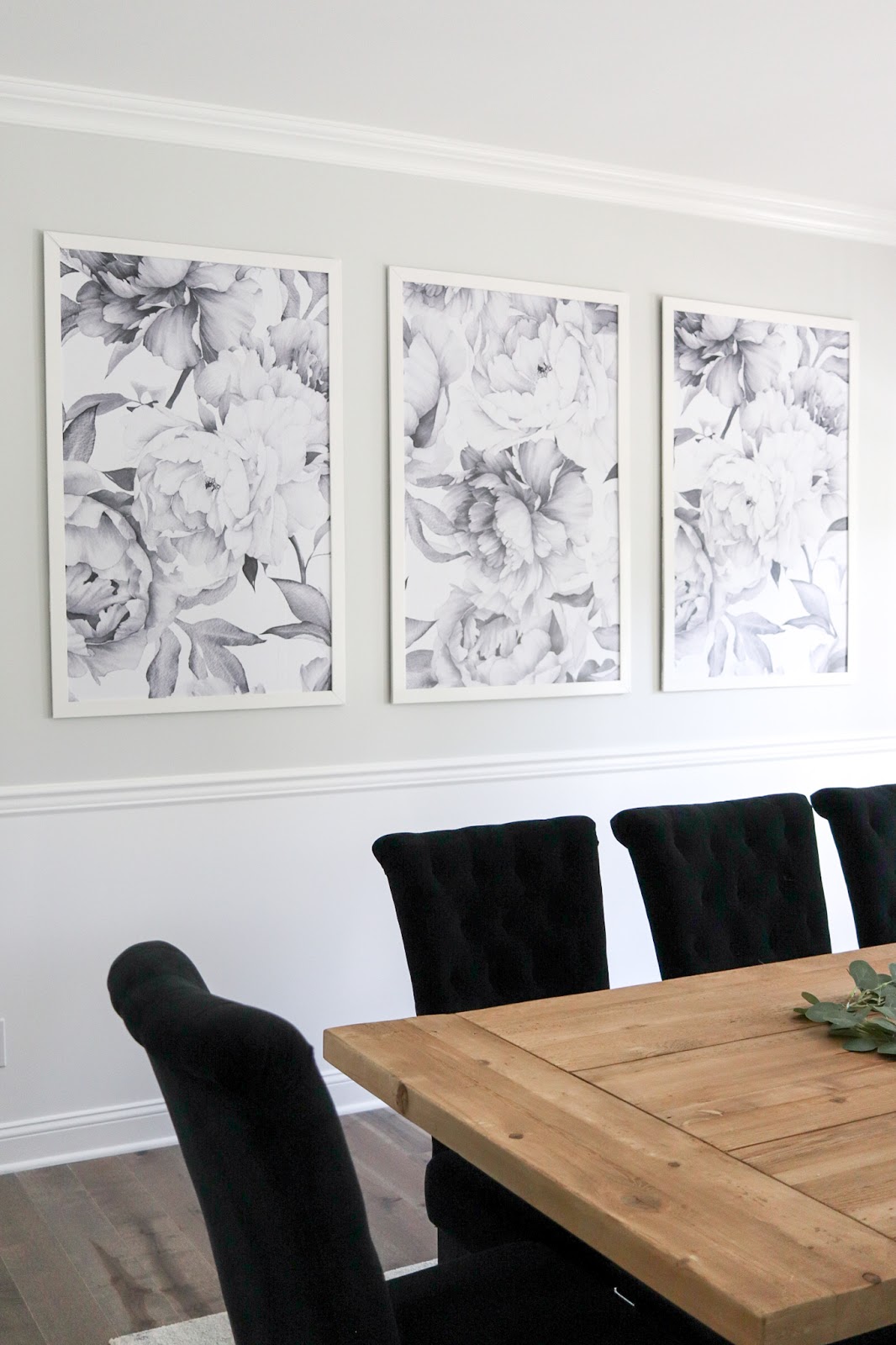 DIY Framed Wallpaper Panels - Beautifully Candid