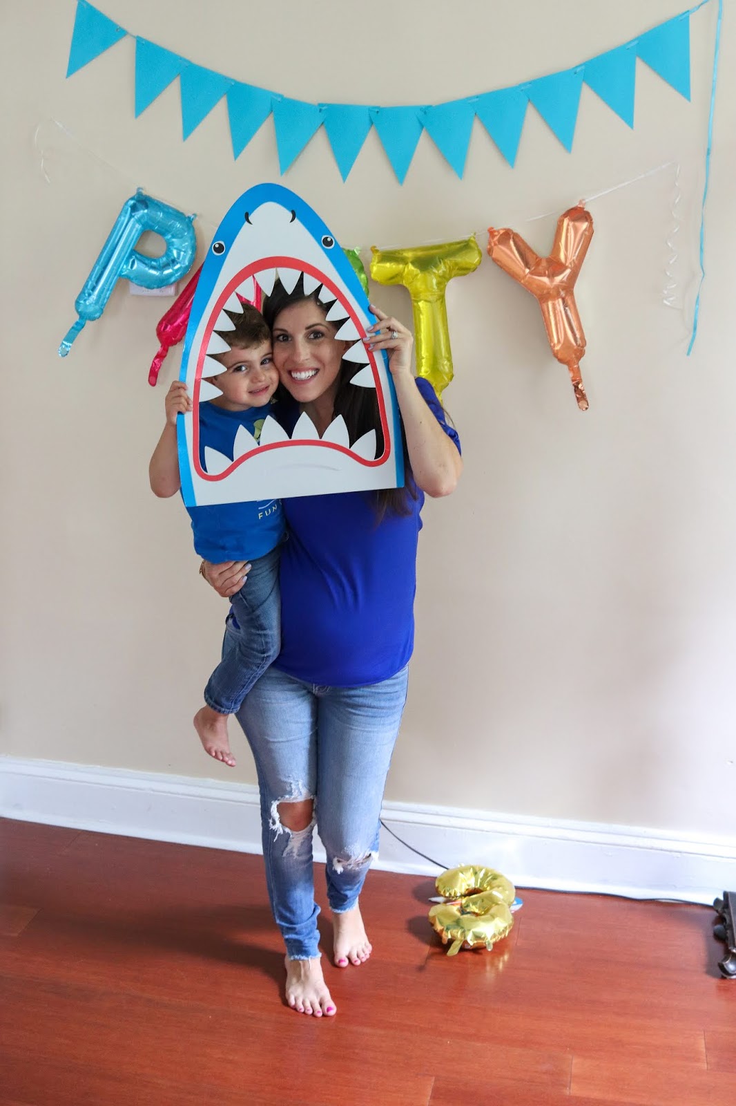 Not So Scary Shark Party - Beautifully Candid