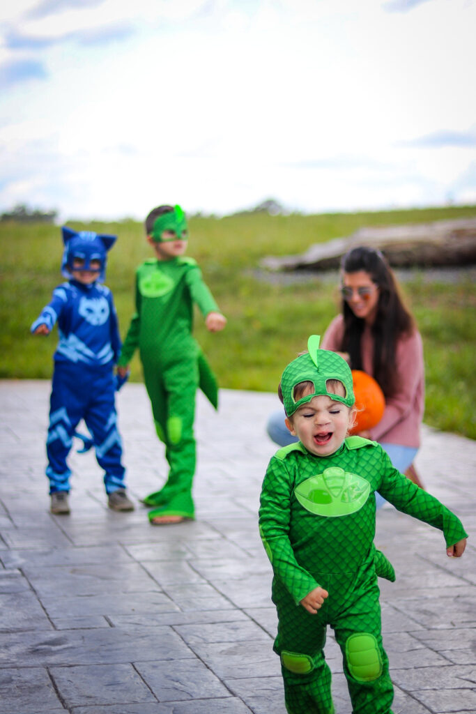 PJ Masks Pumpkin Carving Fun - Beautifully Candid