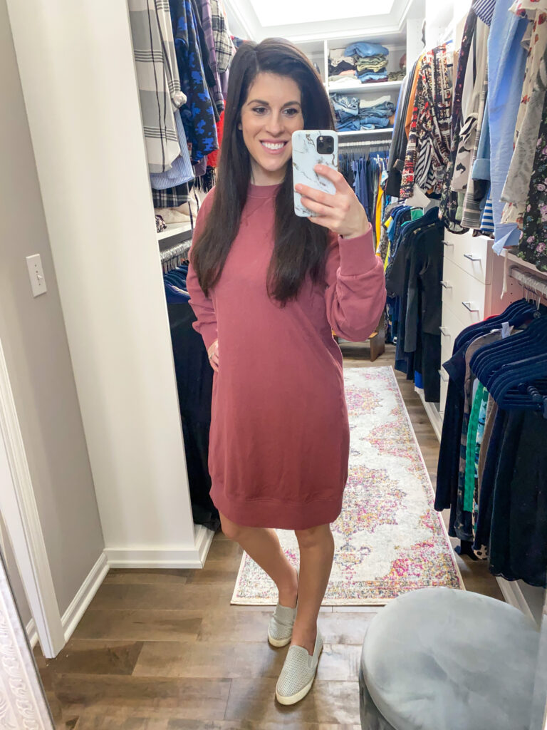 A little Rusty Sweatshirt Dress