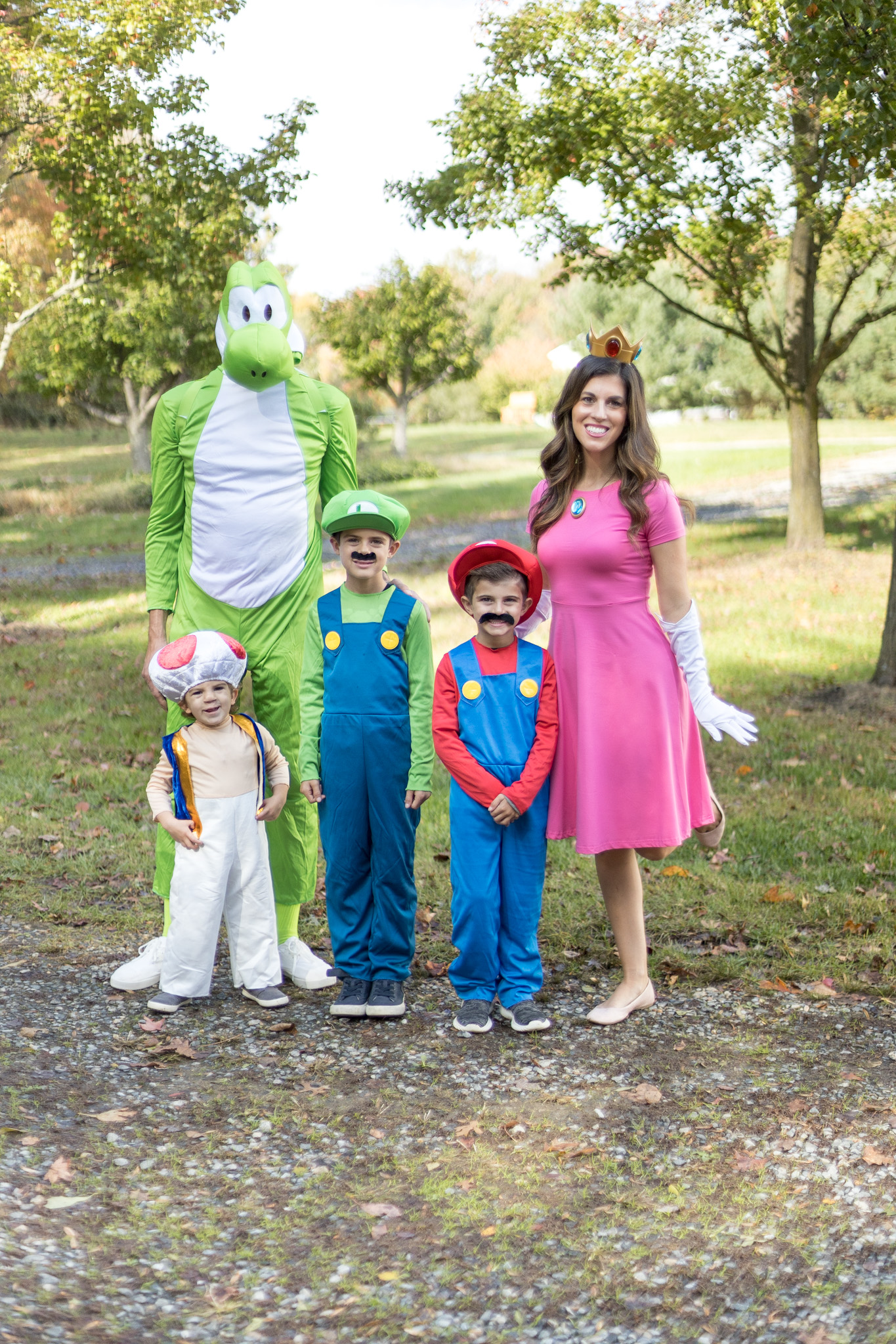 Family Nintendo Super Mario Costumes